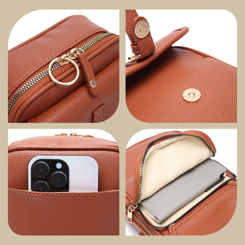 Avani - Vintage Messenger Bag mit großer Kapazität