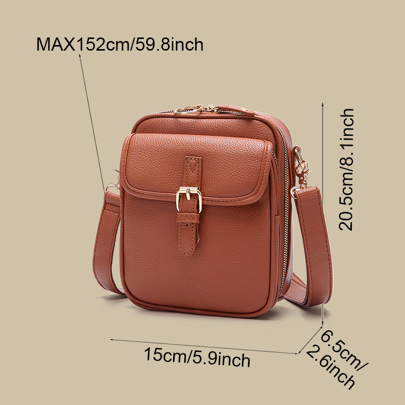 Avani - Vintage Messenger Bag mit großer Kapazität