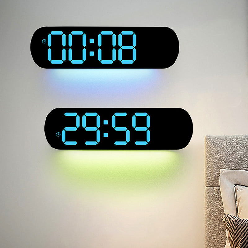 SmartTime LED-Wanduhr – Zeit, Datum & Temperatur auf einen Blick | 50% Rabatt!
