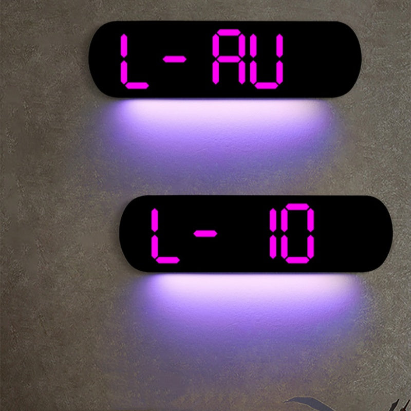 SmartTime LED-Wanduhr – Zeit, Datum & Temperatur auf einen Blick | 50% Rabatt!