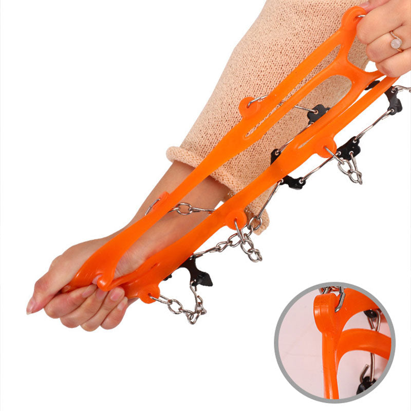 Rutschfeste Outdoor-Steigeisen für Wanderstiefel und -schuhe