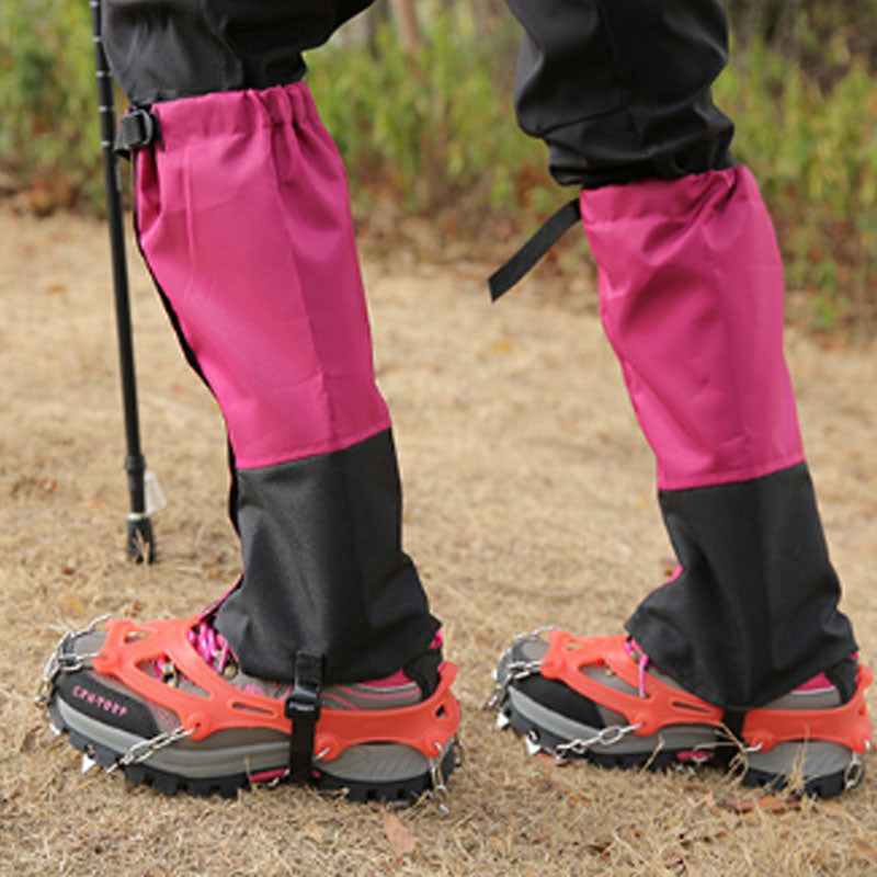 Rutschfeste Outdoor-Steigeisen für Wanderstiefel und -schuhe
