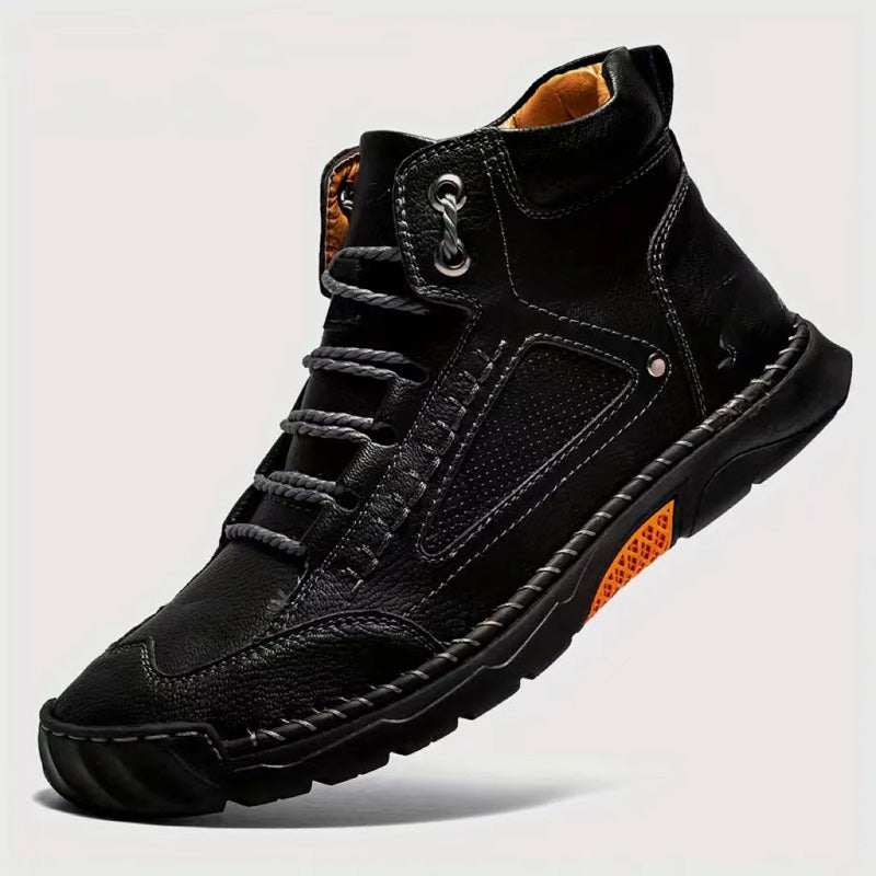 StyleFlat™ – Handbestickte Herren-Stiefeletten | 50% RABATT