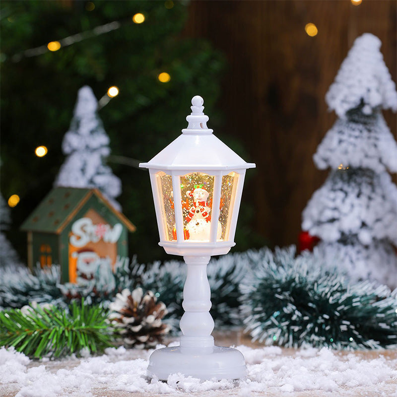 NordicGlow – Weihnachtslichter-Schneenachtlicht mit Musik