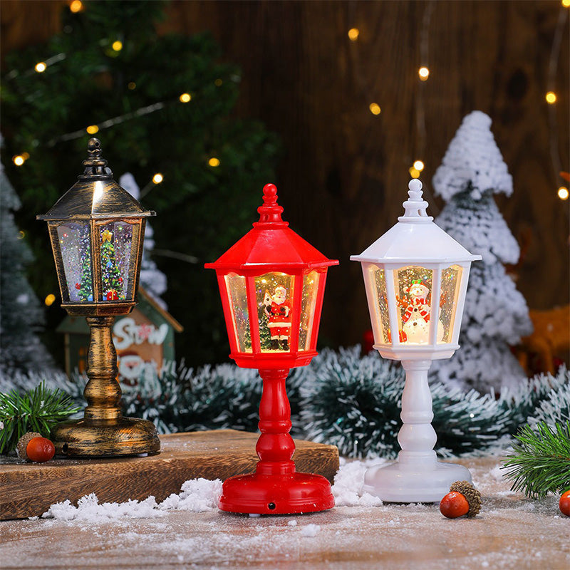 NordicGlow – Weihnachtslichter-Schneenachtlicht mit Musik