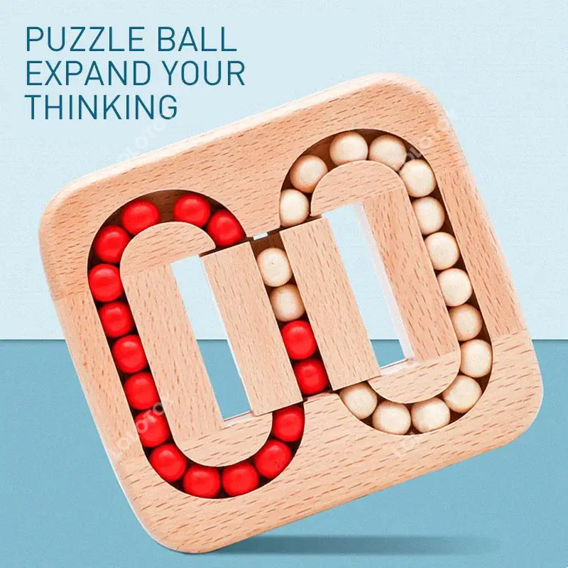 WoodMind – Holzpuzzle für Logisches Denken | 1+1 GRATIS