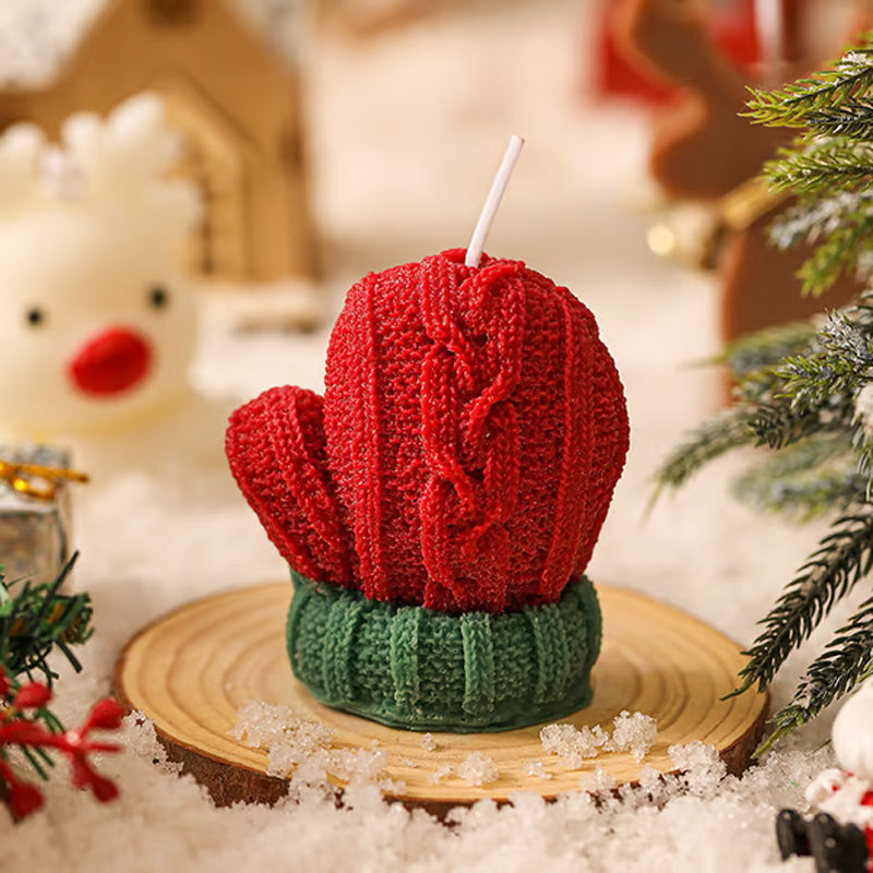 FestiveGlow – Weihnachtsduft-Kerzen-Set im Geschenkbox