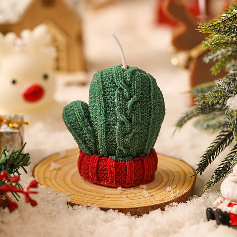 FestiveGlow – Weihnachtsduft-Kerzen-Set im Geschenkbox