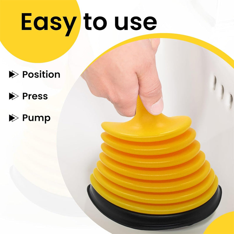 Mini Waschbecken Plunger - Starke Saugkraft & Ergonomisches Design