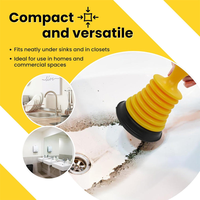 Mini Waschbecken Plunger - Starke Saugkraft & Ergonomisches Design