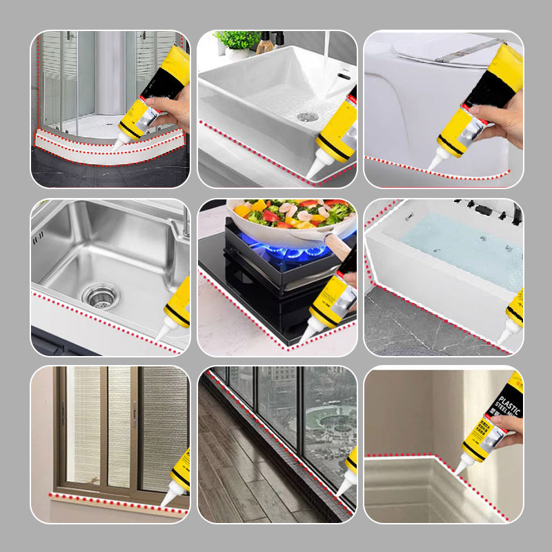 SealPro™ – Multifunktionale Wasserdichte Fugenmasse mit Spachtel | 1+1 GRATIS