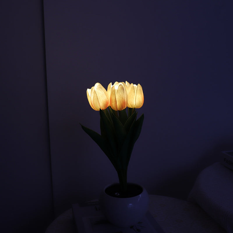 LumaBloom – LED Tulpen Nachtlicht-Tischlampe