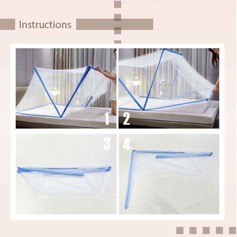 SleepSafe™ Faltbares Moskitonetz Für Zuhause
