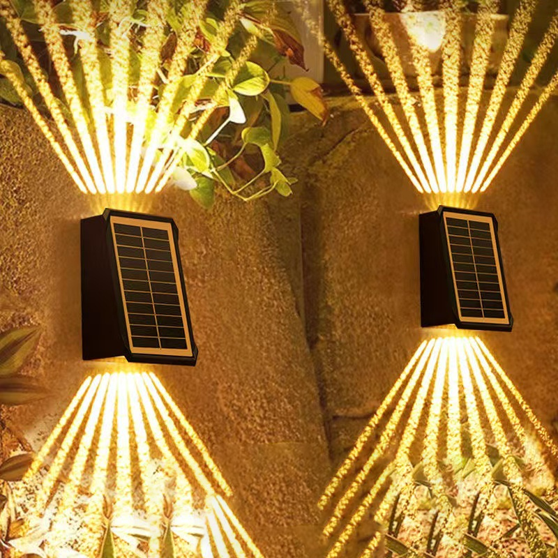🔥Solar wasserdichtes Wandlicht im Freien