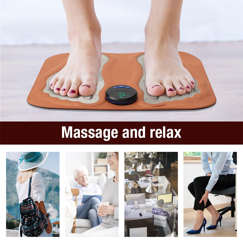 SootheStep™ EMS Fußmassage Matte Elektrisch
