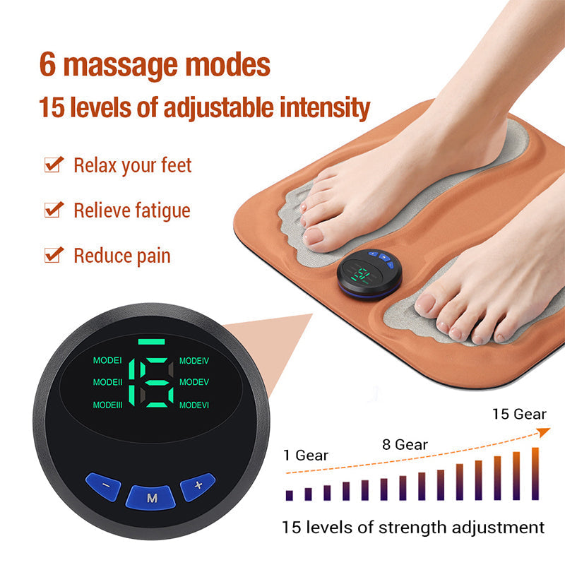 SootheStep™ EMS Fußmassage Matte Elektrisch