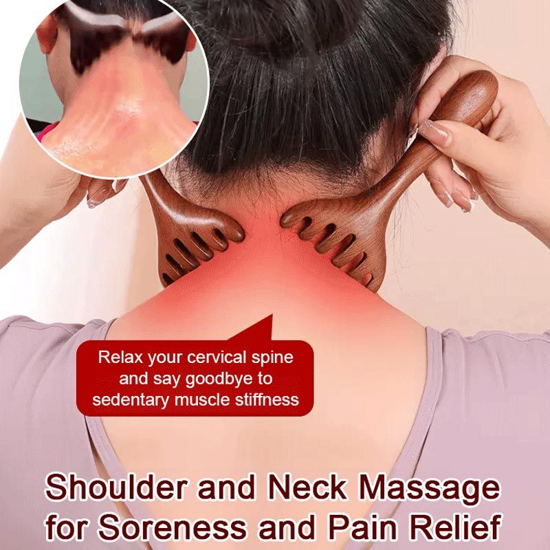 ChiClaw™ Kopfhaut-Massagekamm Mit 6 Zinken | 1+1 GRATIS