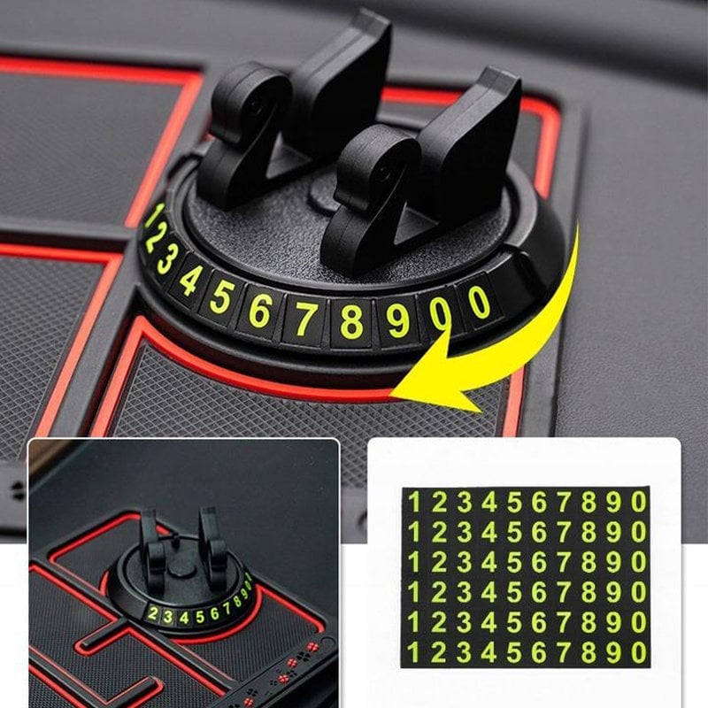 CarMate – 4-in-1 Anti-Rutsch-Auto-Matte mit Handyhalter | 1+1 GRATIS
