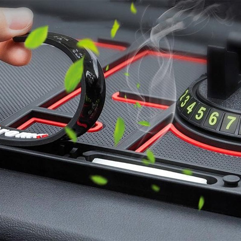 CarMate – 4-in-1 Anti-Rutsch-Auto-Matte mit Handyhalter | 1+1 GRATIS