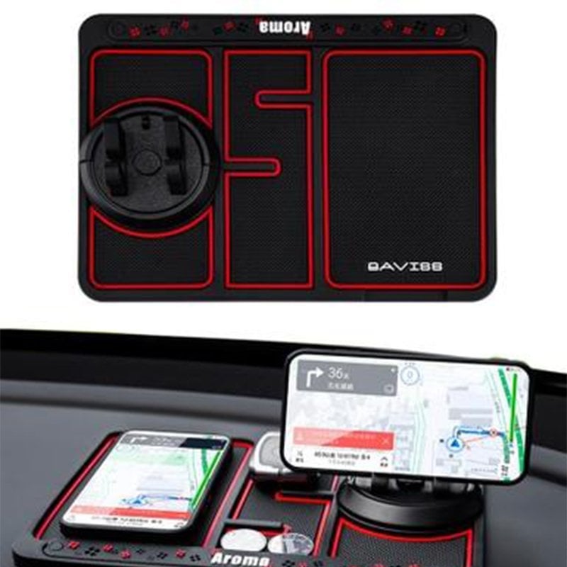 CarMate – 4-in-1 Anti-Rutsch-Auto-Matte mit Handyhalter | 1+1 GRATIS