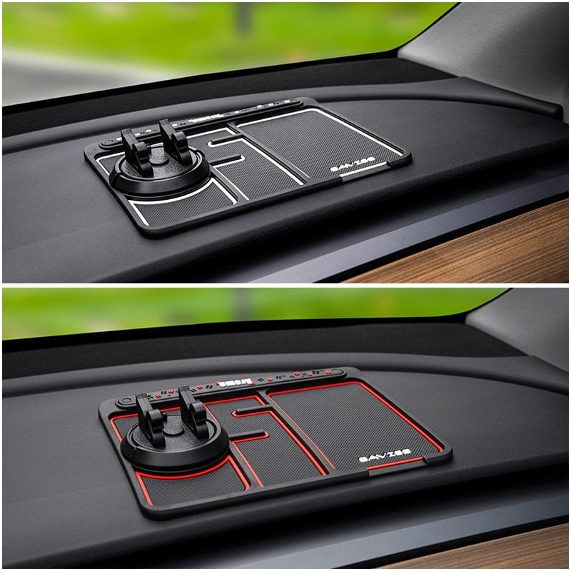 CarMate – 4-in-1 Anti-Rutsch-Auto-Matte mit Handyhalter | 1+1 GRATIS
