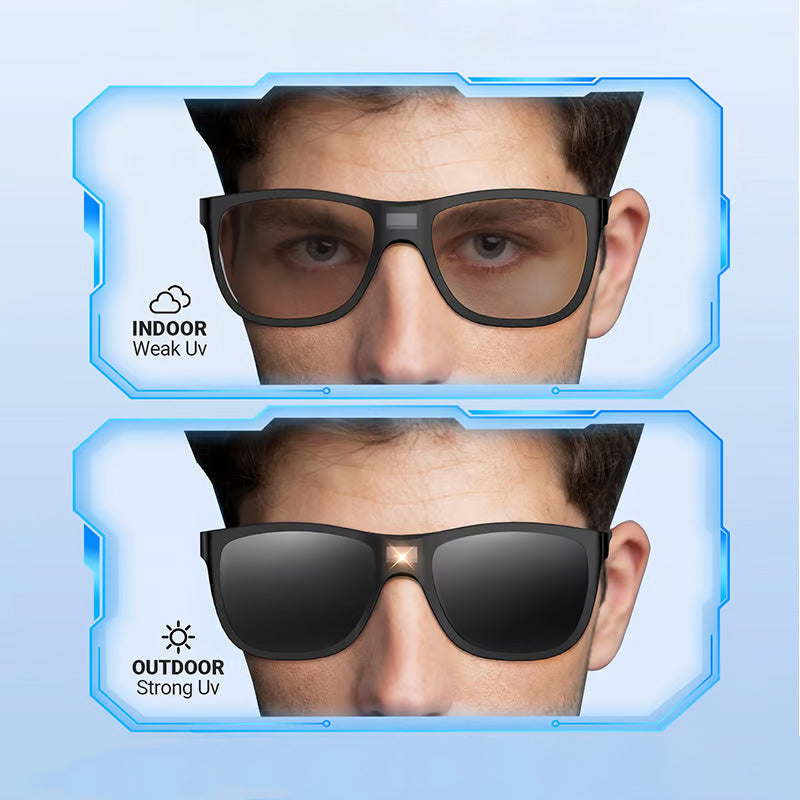 SunReact™ – Selbsttönende Sonnenbrille mit Intelligenter Lichtanpassung | 50% RABATT