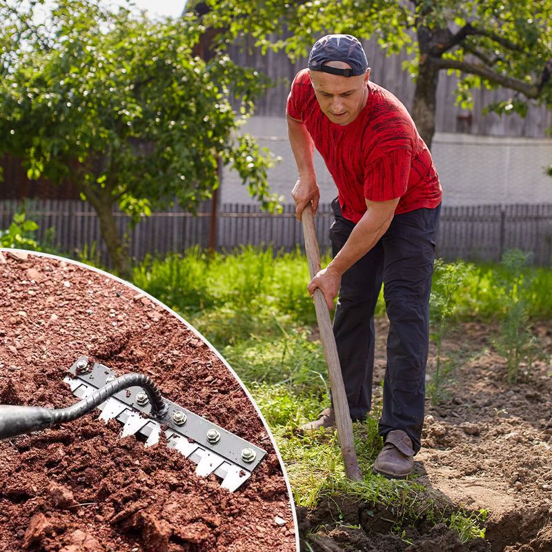 RootRake™ Unkrautrechen Aus Carbonstahl