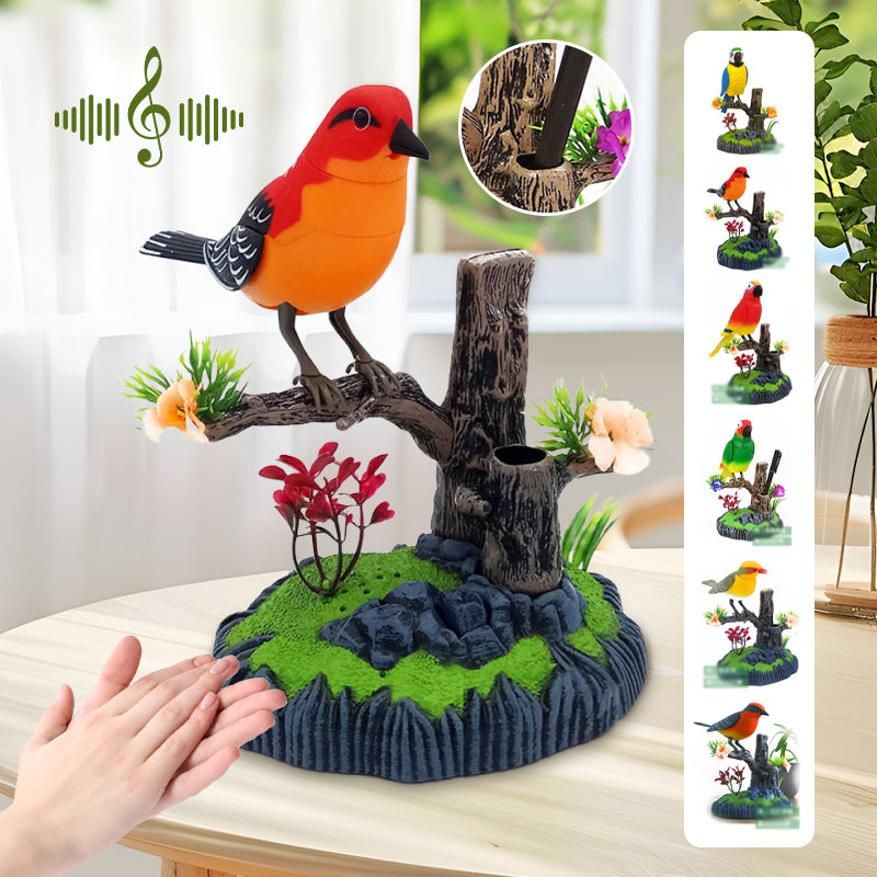 ChirpJoy™ – Interaktives Spielzeug mit sprachaktiviertem, zwitscherndem Vogel für stundenlangen Spaß
