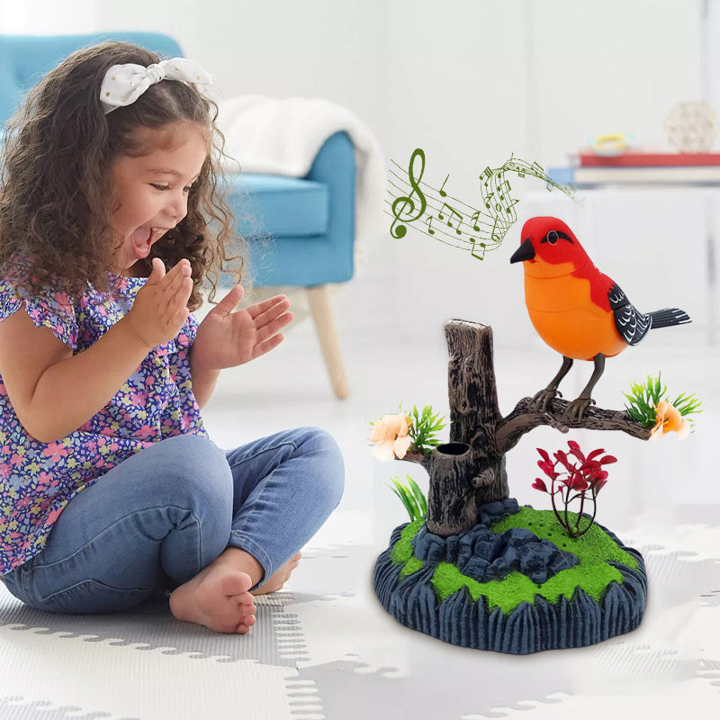 ChirpJoy™ – Interaktives Spielzeug mit sprachaktiviertem, zwitscherndem Vogel für stundenlangen Spaß