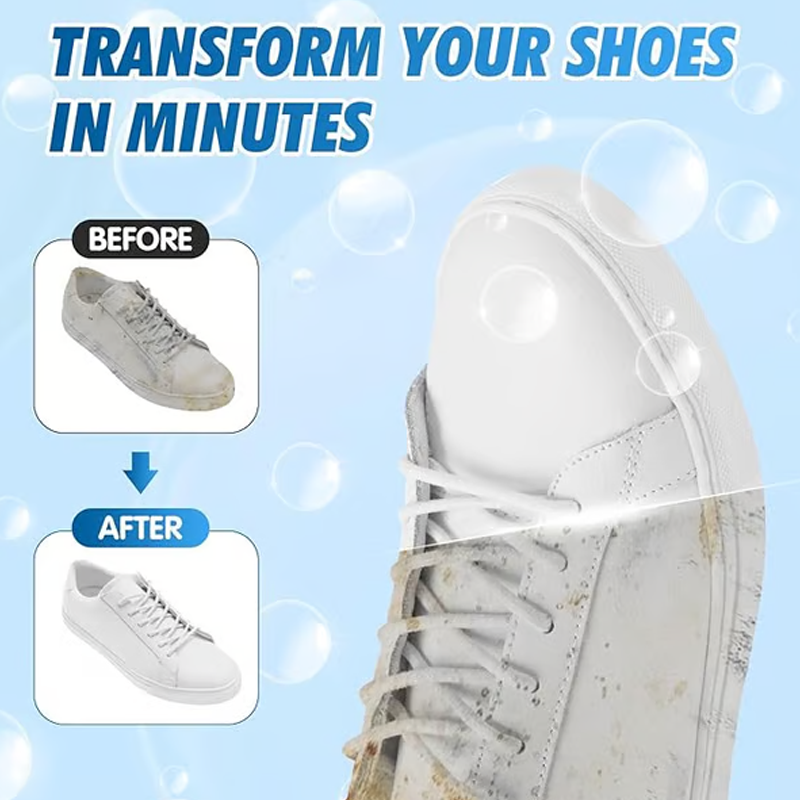 Tragbarer Universal-Schaumreiniger ohne Spülung für Schuhe | 1+1 GRATIS