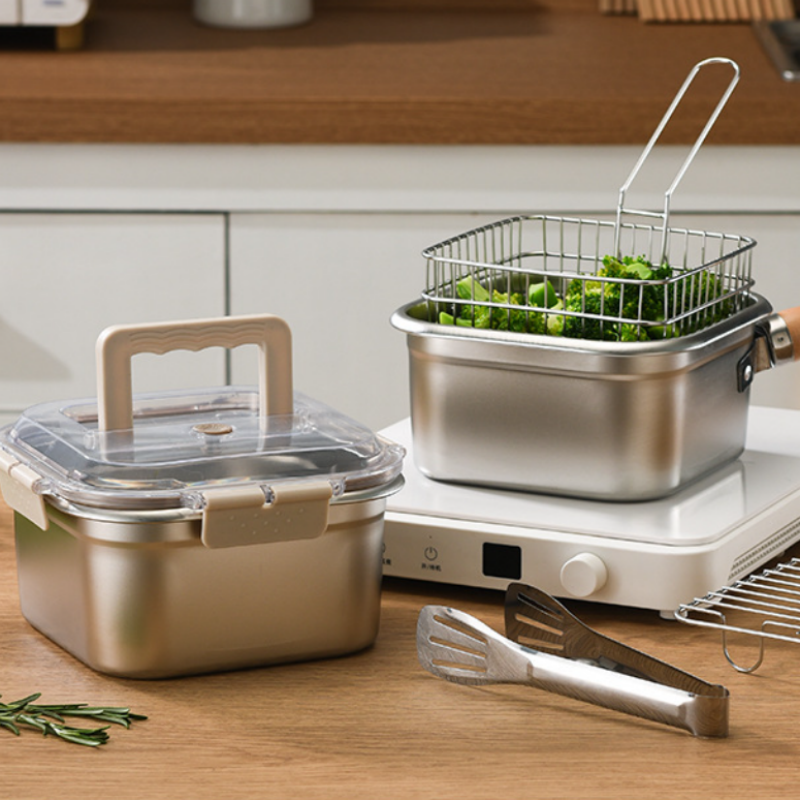 CookMaster™ – Edelstahlherd und Fritteuse