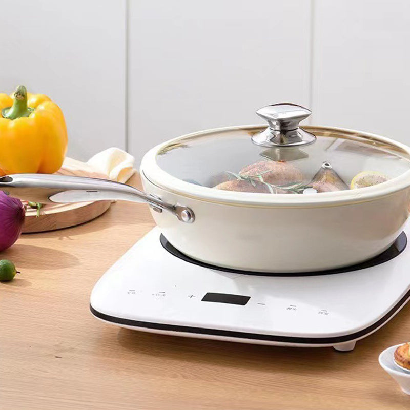 GiftChoice – Weißer Keramik Antihaft-Kochtopf