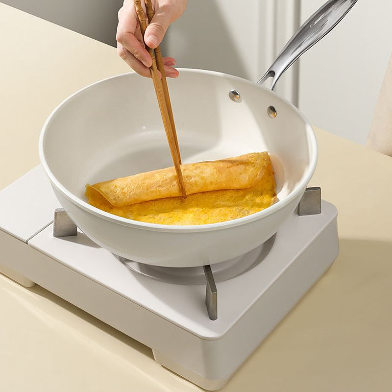 GiftChoice – Weißer Keramik Antihaft-Kochtopf