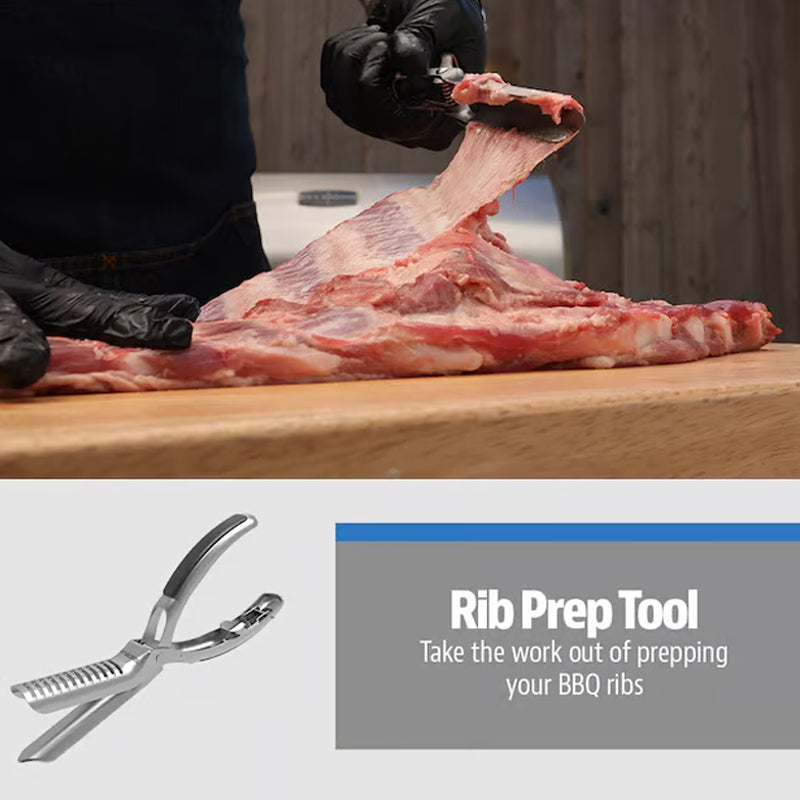 GrillMasterPro™ BBQ-Zange aus Edelstahl – Perfekter Griff für Rippchen & mehr | 1+1 GRATIS