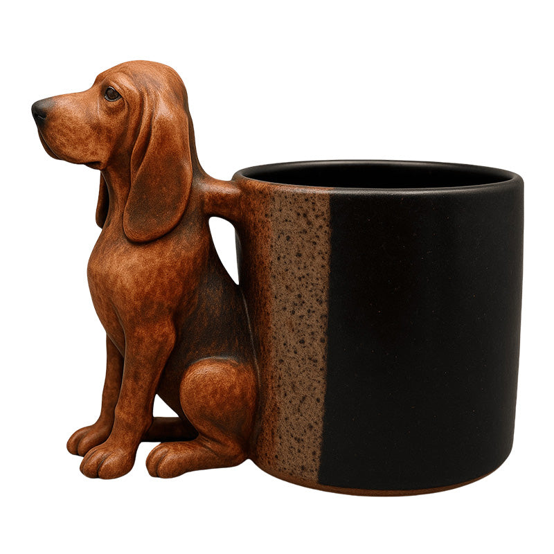 WuffCup™ – Kreativer Dackel-Becher für Deko & Genuss
