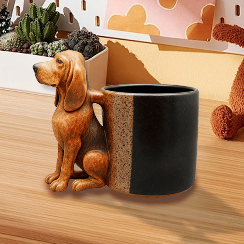 WuffCup™ – Kreativer Dackel-Becher für Deko & Genuss