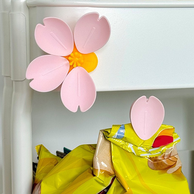 Blumen-Kühlschrankmagnet-Clip für die Aufbewahrung von Lebensmitteln
