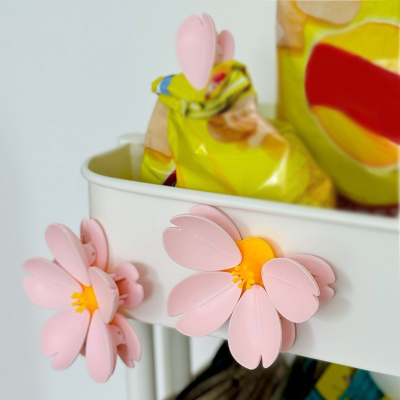 Blumen-Kühlschrankmagnet-Clip für die Aufbewahrung von Lebensmitteln
