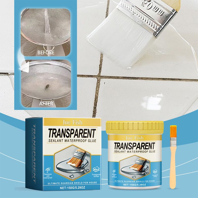 SealPro™ – Transparentes & Wasserdichtes Mehrzweckmittel 150g | 1+1 GRATIS