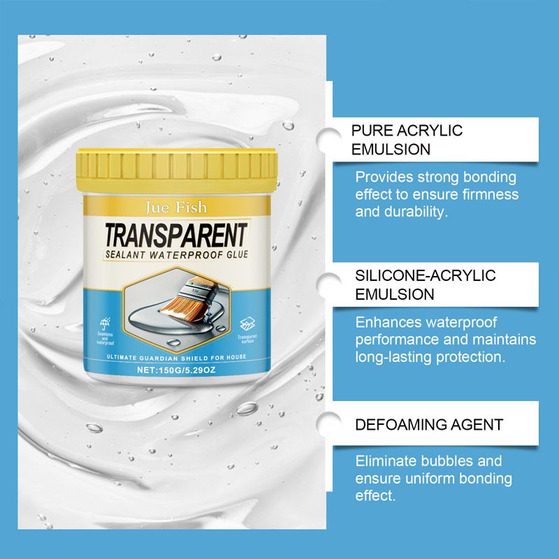SealPro™ – Transparentes & Wasserdichtes Mehrzweckmittel 150g | 1+1 GRATIS