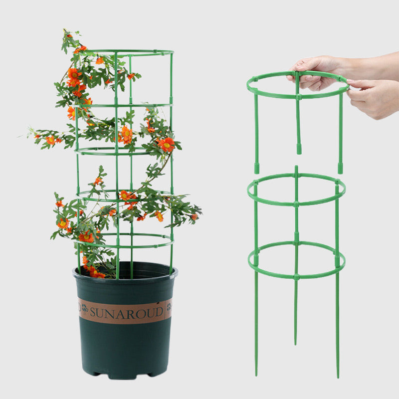 GrowFlex™ Abnehmbarer Pflanzenständer mit Stützstäben | 1+1 GRATIS