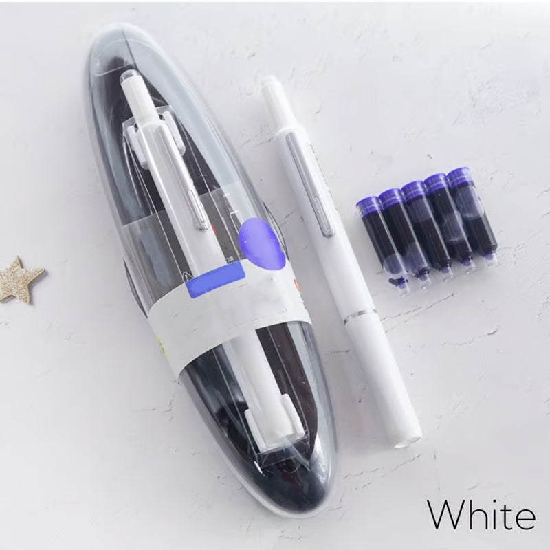 InkGlide™ – Einziehbarer Füllfederhalter mit Komfort | 1+1 GRATIS