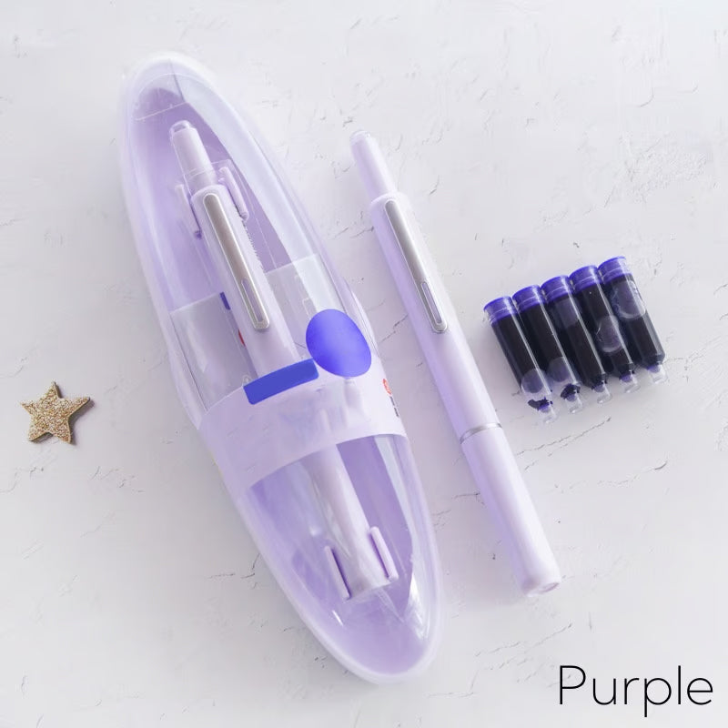InkGlide™ – Einziehbarer Füllfederhalter mit Komfort | 1+1 GRATIS