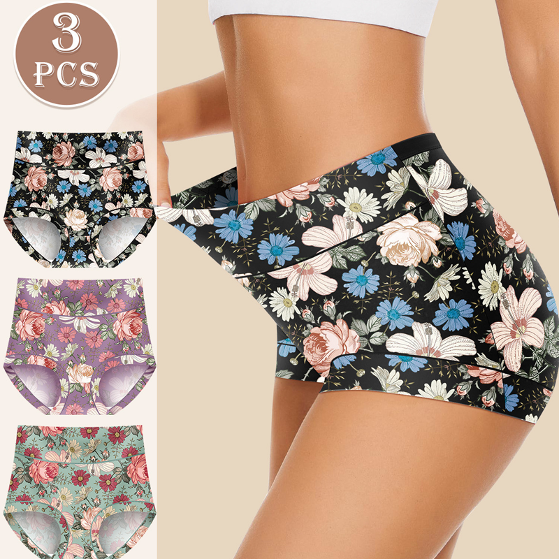 FloraFit™ Damenhöschen mit hoher Taille – Komfort & femininer Stil in perfekter Harmonie
