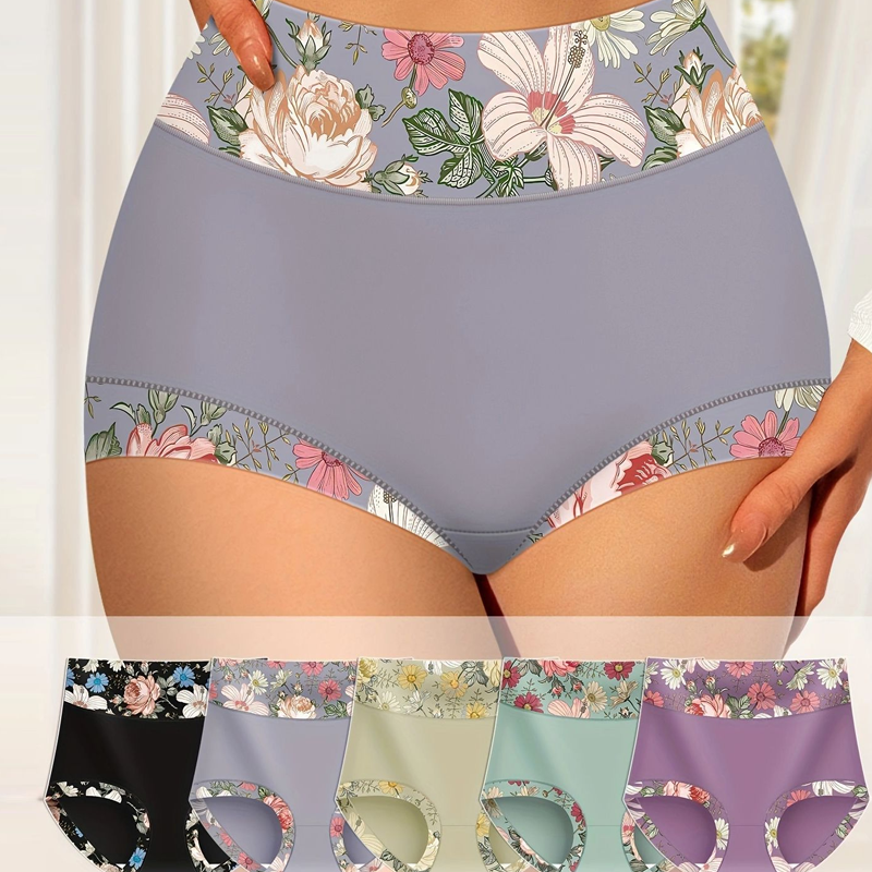 FloraFit™ Damenhöschen mit hoher Taille – Komfort & femininer Stil in perfekter Harmonie