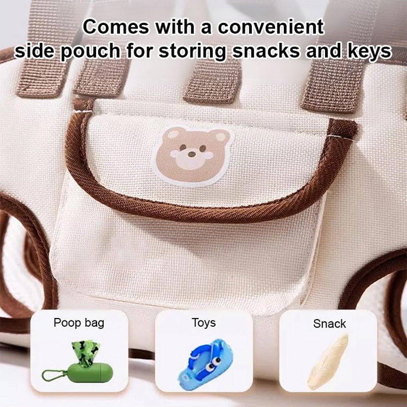 PawVoyage™ – Tragbarer & atmungsaktiver Haustier-Rucksack für stressfreies Reisen
