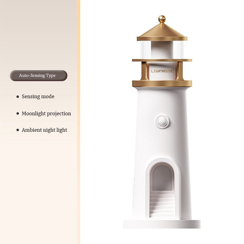 LumiTower™ – Kreatives LED-Nachtlicht im Leuchtturm-Design