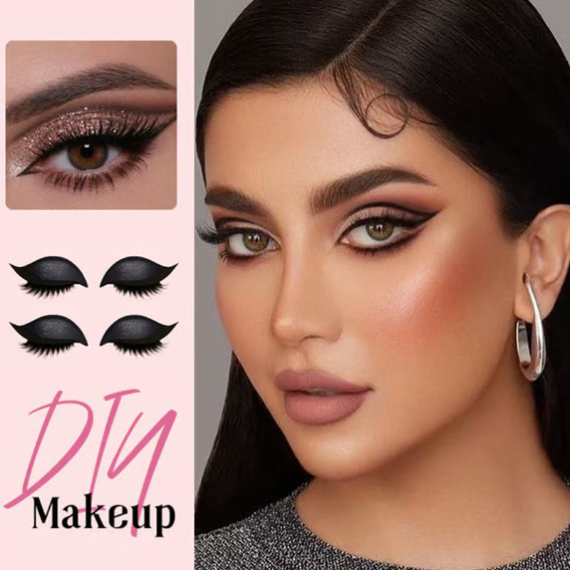 GlamLash™ 3-in-1 Lidschatten, Eyeliner & Wimpernaufkleber – Perfekter Augen-Look in Sekunden! | 1+2 GRATIS
