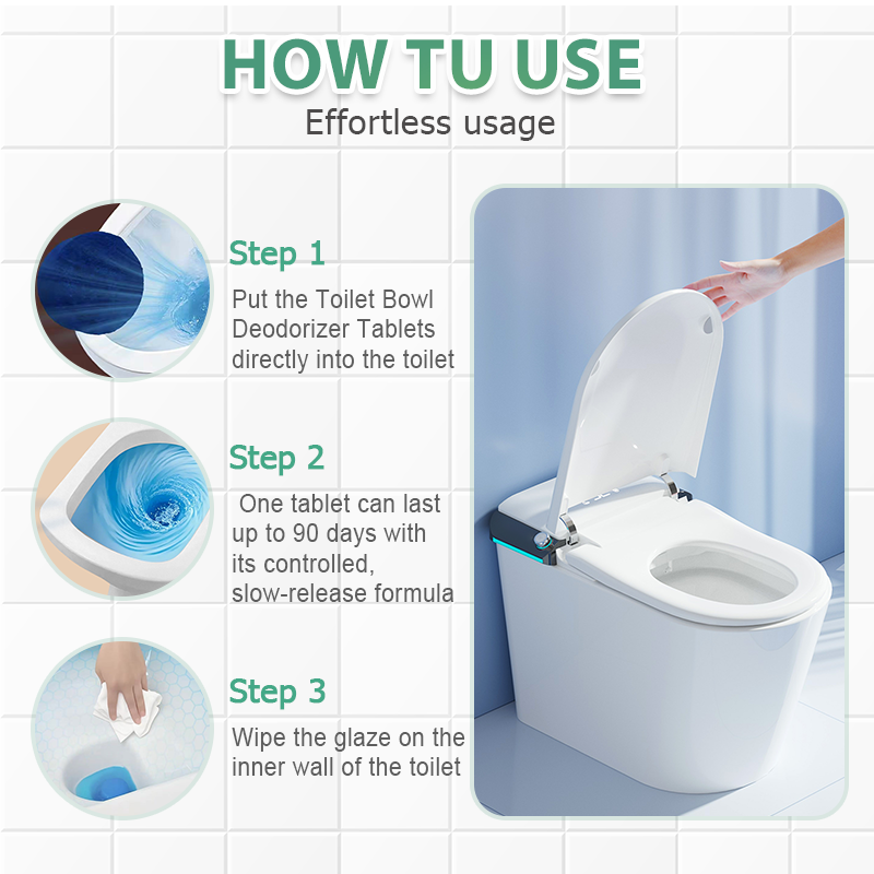 AromaFresh™ WC-Geruchsentferner-Tabs | 1+1 GRATIS