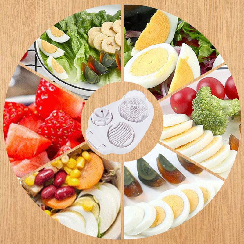 EggMaster™ 3-in-1 Multifunktionaler Eierschneider | 1+1 GRATIS